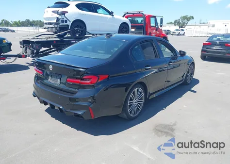 2018 BMW M550I xDrive из США, поврежденный, VIN WBAJB9C54JG464022